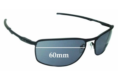 Oakley Conductor 8 OO4107 Replacement Lenses 60mm wide 
