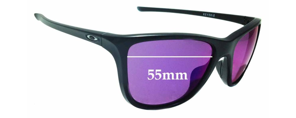 Sunglass Fix Replacement Lenses for Oakley Reverie OO9362 - 55mm Wide