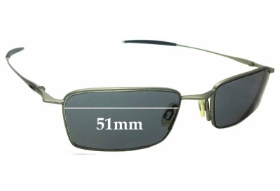 Sunglass Fix Replacement Lenses for Oakley Thread 6.0 - 51mm wide 