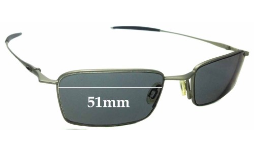 Sunglass Fix Replacement Lenses for Oakley Thread 6.0 - 51mm Wide 