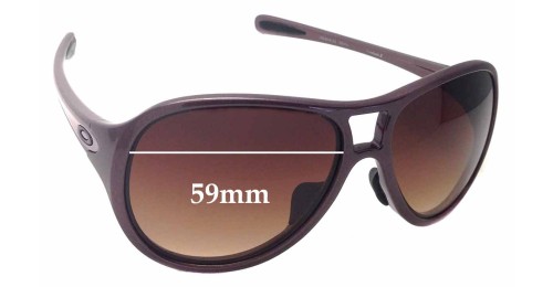 Oakley Twentysix.2 OO9218 59mm Replacement Lenses