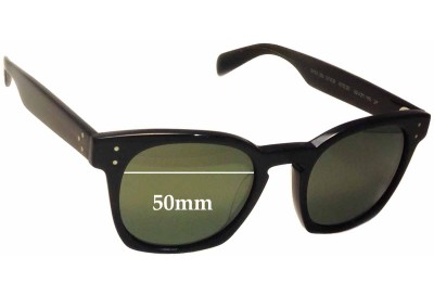 Oliver Peoples Byredo OV5310SU Replacement Lenses 50mm wide 