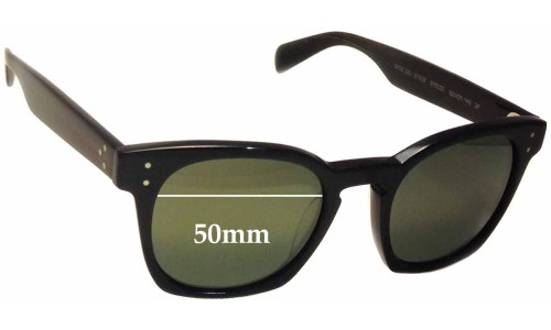 Sunglass Fix Replacement Lenses for Oliver Peoples Byredo OV5310SU - 50mm Wide 