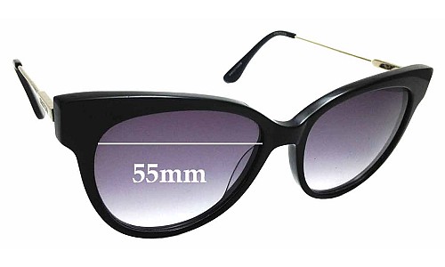 Sunglass Fix Replacement Lenses for Oroton  Forte - 55mm Wide 
