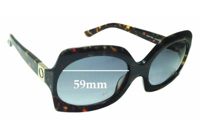Oroton  Puerto Escondido Verres de Remplacement 59mm wide 