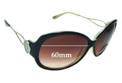 Oroton  Serendipity Verres de Remplacement 60mm wide 
