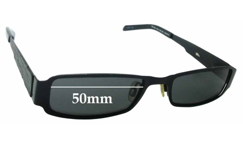 Sunglass Fix Lentes de Repuesto para Osiris 638 - 50mm Wide 
