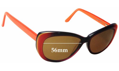 Sunglass Fix Lentes de Repuesto para Osiris Sun Rx 28 - 56mm Wide 