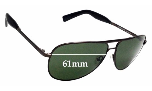 Sunglass Fix Replacement Lenses for Otis Double Lucky  - 61mm Wide 