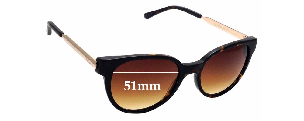 Sunglass Fix Replacement Lenses for Otis Midnight City - 51mm Wide