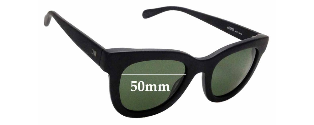 Sunglass Fix Replacement Lenses for Otis Mona - 50mm Wide