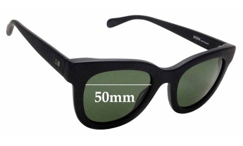 Sunglass Fix Replacement Lenses for Otis Mona - 50mm Wide 