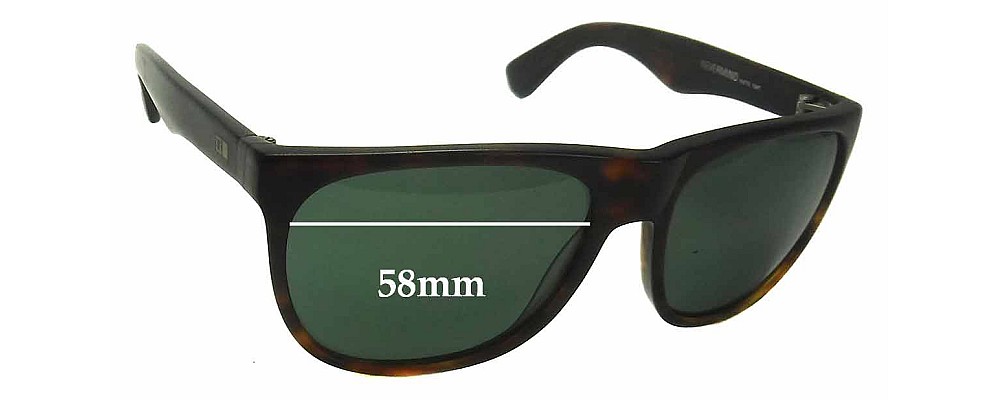 Sunglass Fix Replacement Lenses for Otis Nevermind - 58mm Wide