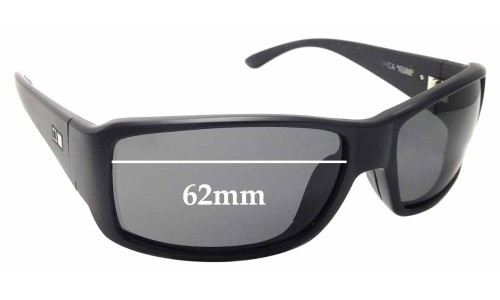 Sunglass Fix Replacement Lenses for Otis Pacifica - 62mm Wide 