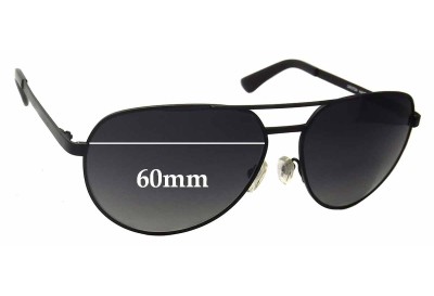 Oroton  Marcel Verres de Remplacement 60mm wide 