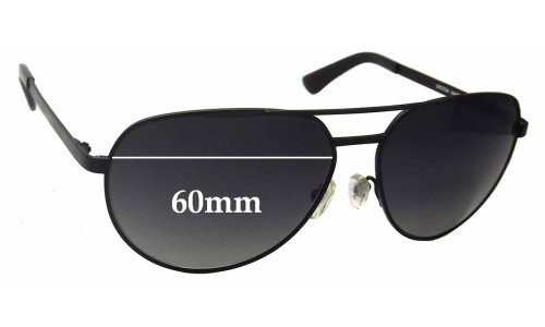Sunglass Fix Replacement Lenses for Oroton  Marcel - 60mm Wide 