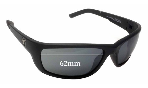 Sunglass Fix Replacement Lenses for Panoptx  Ventus F1301 - 62mm Wide 