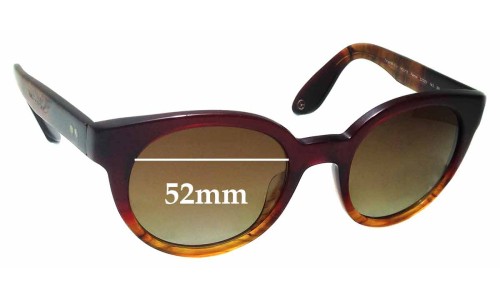 Sunglass Fix Replacement Lenses for Paul Smith Palmer PM8228-S-U - 52mm Wide 
