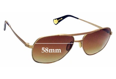 Paul Smith PM4029-S Replacement Lenses 58mm wide 