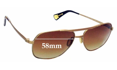 Sunglass Fix Replacement Lenses for Paul Smith PM4029-S - 58mm Wide 