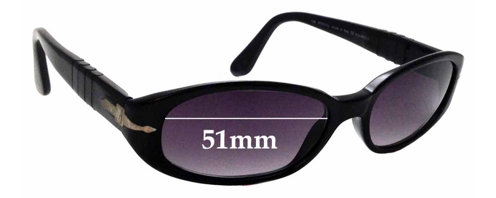 Sunglass Fix Replacement Lenses for Persol 2607-S - 51mm Wide