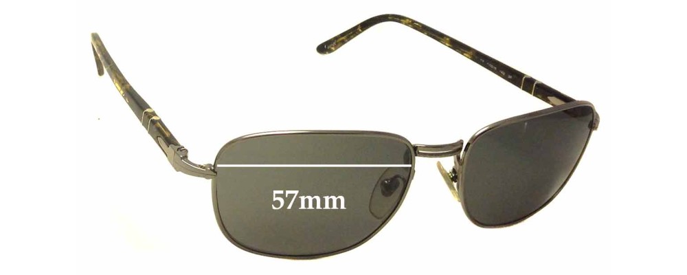 Sunglass Fix Replacement Lenses for Persol 2836 - 57mm Wide