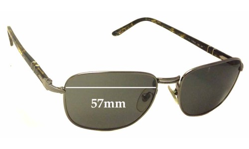 Sunglass Fix Replacement Lenses for Persol 2836 - 57mm Wide 