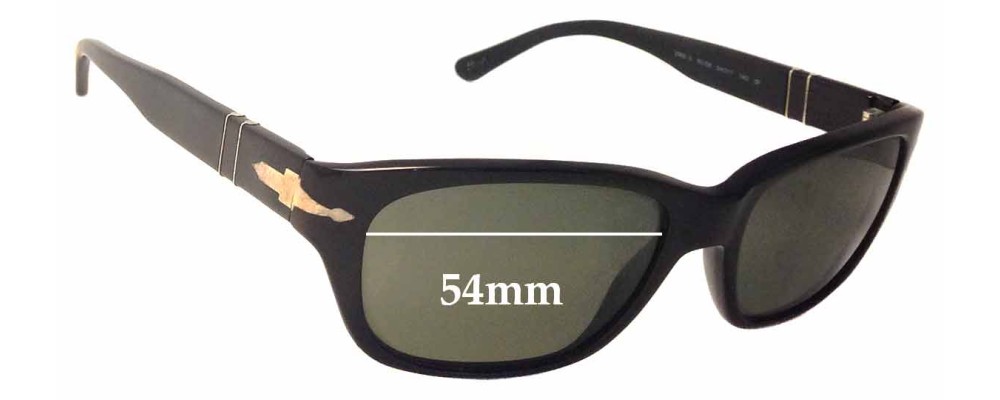 Sunglass Fix Replacement Lenses for Persol 2966-S - 54mm Wide