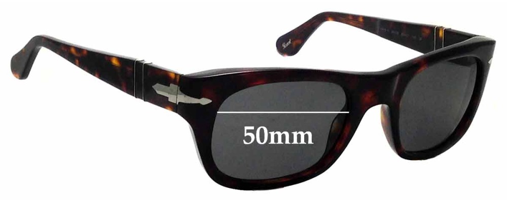 Sunglass Fix Replacement Lenses for Persol 2978-S - 50mm Wide