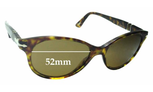 Sunglass Fix Replacement Lenses for Persol 3017-S - 52mm Wide 