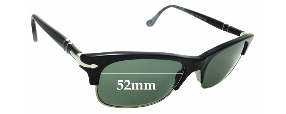 Sunglass Fix Replacement Lenses for Persol 3033-V - 52mm Wide