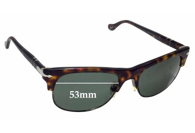 Persol 3034/S Replacement Sunglass Lenses - 53mm Wide 