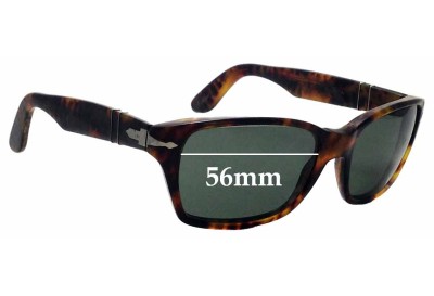 Sunglass Fix Replacement Lenses for Persol 3040S - 56mm Wide 