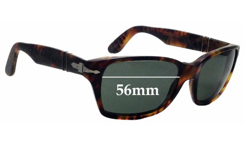 Sunglass Fix Replacement Lenses for Persol 3040-S - 56mm Wide 