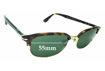 Sunglass Fix Replacement Lenses for Persol 8139-S - 55mm Wide 