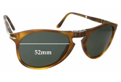 Persol 9714-S Replacement Sunglass Lenses - 52mm wide 