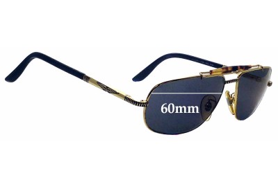 Police Mod 2190 Replacement Lenses 60mm wide 