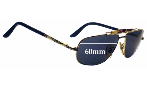 Sunglass Fix Replacement Lenses for Police Mod 2190 - 60mm Wide 