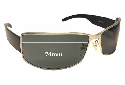 Police S8095 Replacement Lenses 73mm wide 