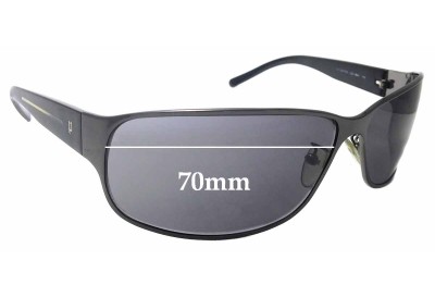 Police S8177N Replacement Lenses 70mm wide 