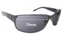 Sunglass Fix Replacement Lenses for Police S8177N - 70mm Wide 