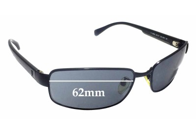Police S8408 Replacement Lenses 62mm wide 