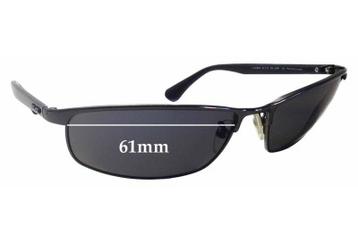 Police S82464 Verres de Remplacement 61mm wide 