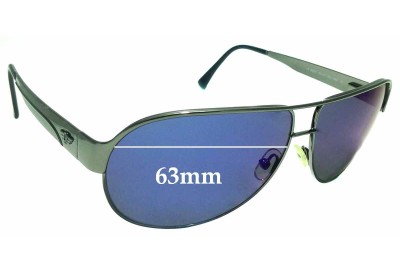 Police S8511 Replacement Lenses 63mm wide 