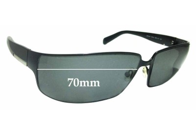 Sunglass Fix Replacement Lenses for Prada SPR54F 70mm ** The Sunglass Fix Cannot Provide Lenses For This Model Sorry** 