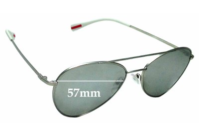 Prada SPS50S & PS50SS Replacement Lenses 57mm wide 