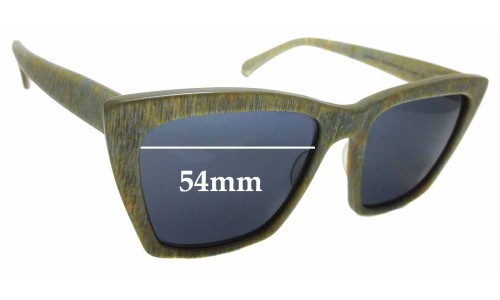 Sunglass Fix Replacement Lenses for Prism Sydney - 54mm Wide 