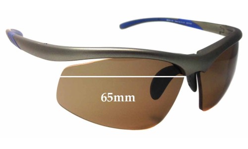 Sunglass Fix Replacement Lenses for Puma Sun Rx 05 - 65mm Wide 