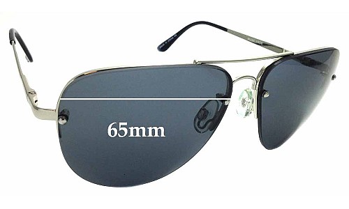 Sunglass Fix Replacement Lenses for Quay Muse Fade - 65mm Wide 