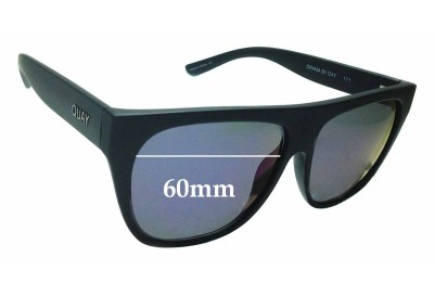 Quay Drama By Day  Replacement Lenses 60mm wide 